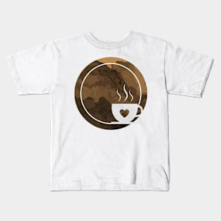 Coffee brings the passion - I love Coffee Kids T-Shirt